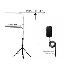 Load image into Gallery viewer, Floor Lamp Grow Light, 28W LED Floor Stand Growing Light with Flexible Gooseneck, White and Red Light Spectrum.
