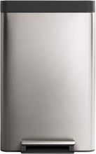 Load image into Gallery viewer, Kohler K-20940-ST 13-Gallon Stainless Trash Can, Stainless Steel
