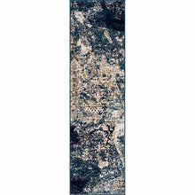 Load image into Gallery viewer, Carmel Indoor/Outdoor Rug or Runner by Art Carpet, Blue (Very Luxurious floor rugs)
