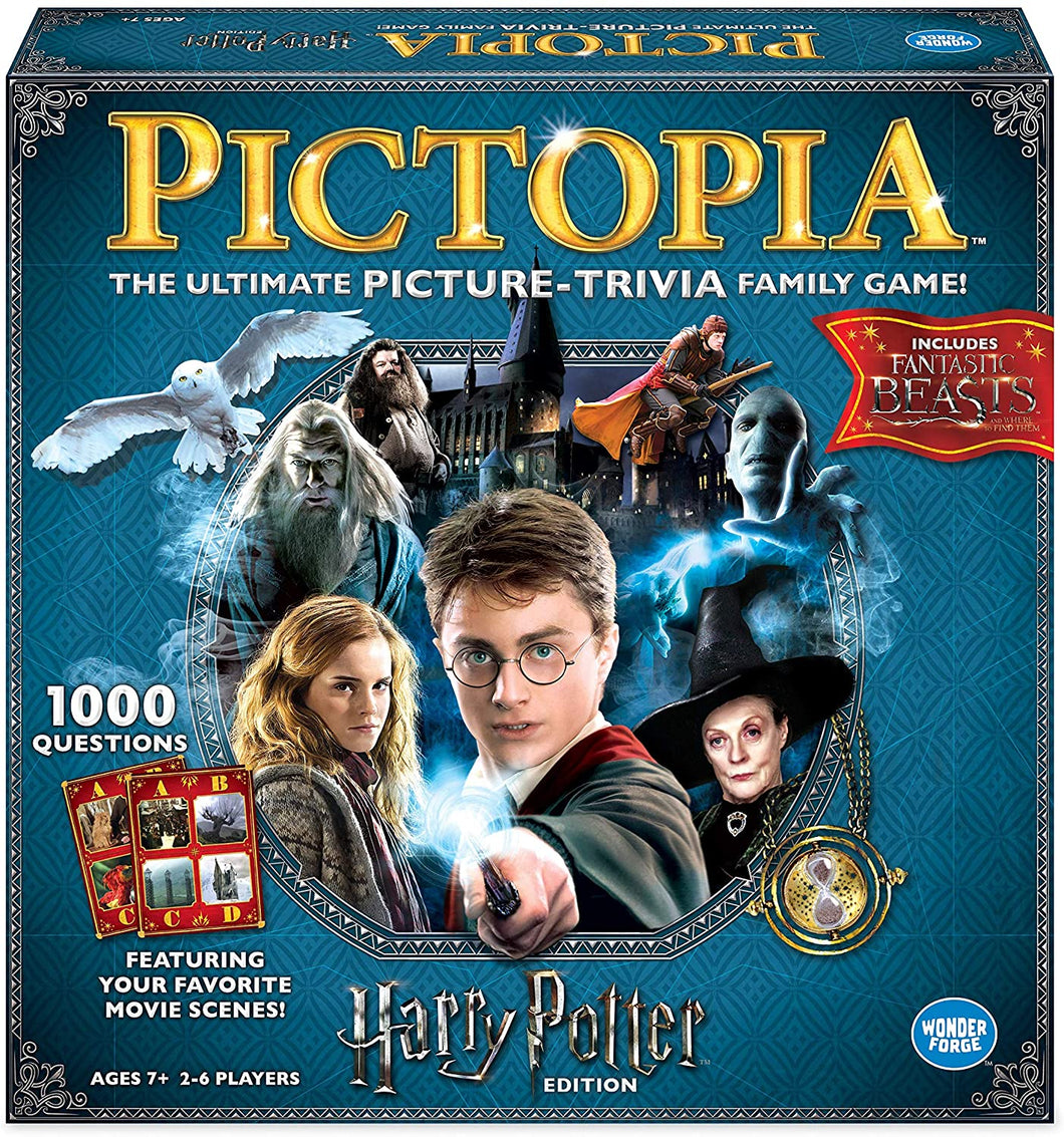 Wonder Forge Ravensburger Pictopia, The Ultimate Picture-Trivia Family Game - Harry Potter Edition