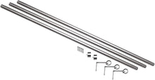 Load image into Gallery viewer, Umbra Cappa Curtain 1-Inch Drapery Rod, Includes 2 Matching Finials, Brackets &amp; Hardware, 66 to 120-inches, Pewter
