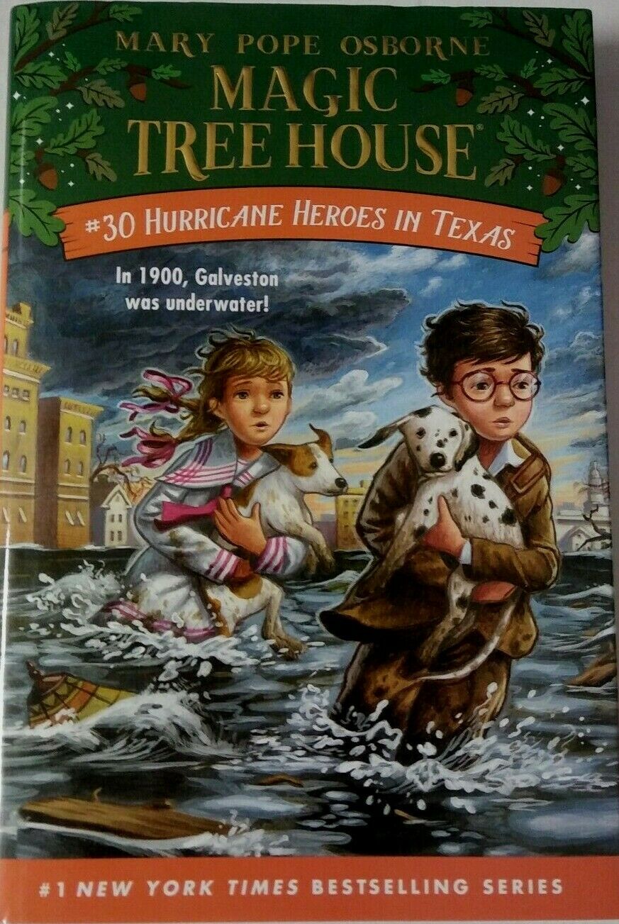 Book Magic Tree House hardback - #30 Hurricane Heroes in Texas
