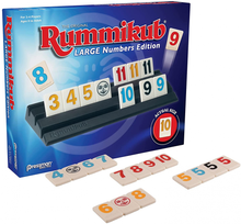 Load image into Gallery viewer, Pressman Rummikub Large Number Edition Original, Family Board Game, 2-4 players
