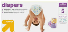 Load image into Gallery viewer, Diapers - Up&amp;Up™ - Size 5, 128 Count
