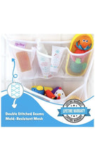 Load image into Gallery viewer, Tub Cubby Mesh Bathtub Organizer, Bath Toys, Quick Dry, 14&quot; x 20&quot;
