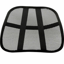 Load image into Gallery viewer, Cool Vent Mesh Chair Back Lumbar Support New Car Office Chair Truck Seat Black, 2-pack
