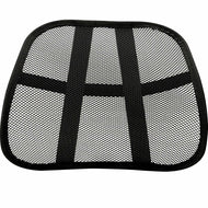 Cool Vent Mesh Chair Back Lumbar Support New Car Office Chair Truck Seat Black, 2-pack