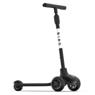 Bird Birdie 3 Wheel Kick Scooter for kids, Black / White