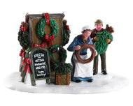 LEMAX Exclusive Artisan Handmade Wreaths, Village Accessory Collectible 83362