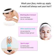 Load image into Gallery viewer, Facial Spa Headband - 2 Pcs Makeup Shower Bath Wrap Sport Headband Terry Cloth Adjustable Stretch Towel with Magic Tape
